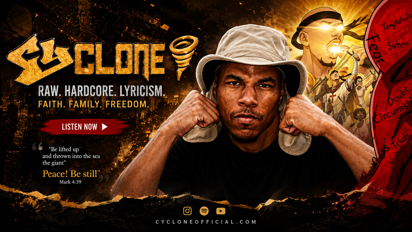 CYclone Wordfist hero